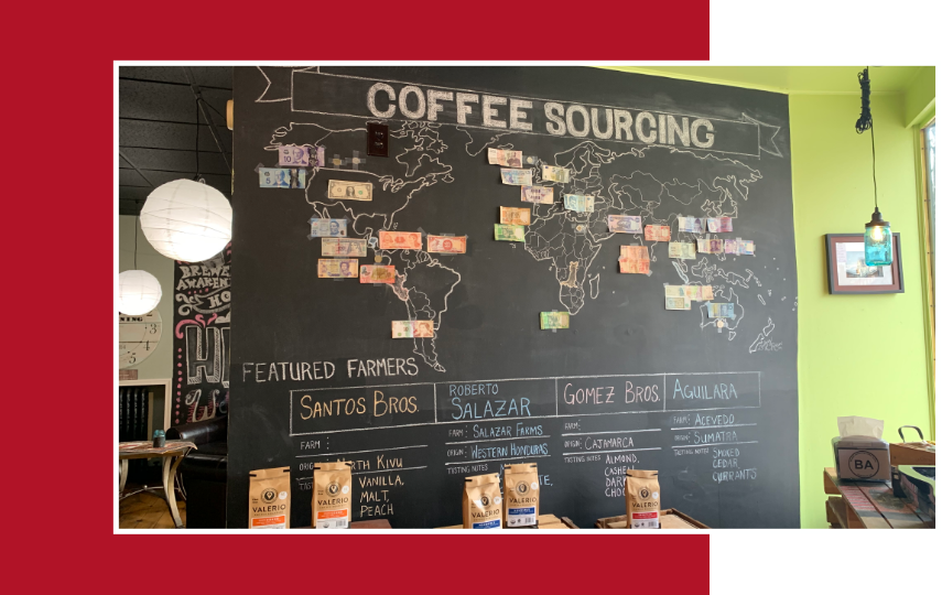Coffee Shop Black Board | Coffee Sourcing Board | Hard Bean