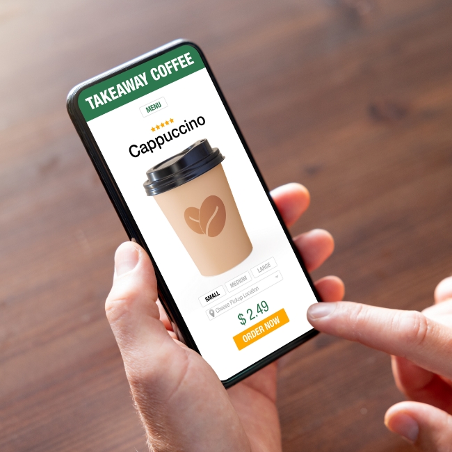 streamlining-operations-with-mobile-ordering coffee shop filled with busy customers | hard bean